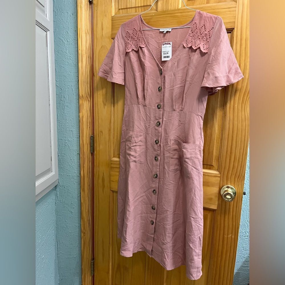Moon River mauve size L dress